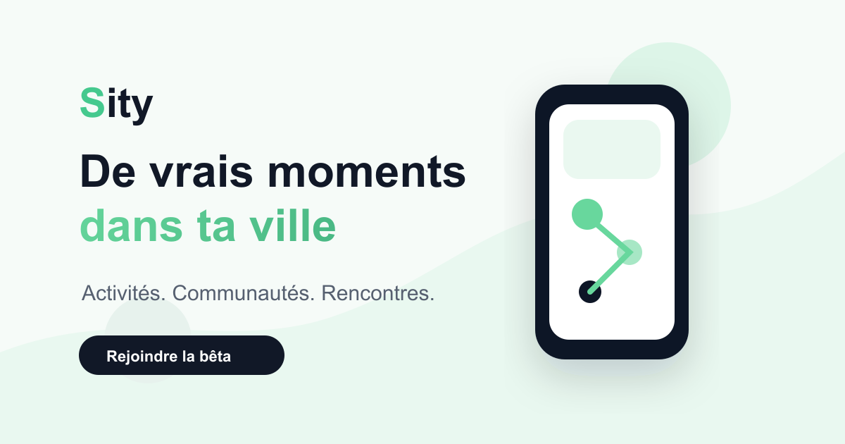 We built Sity with a €0 marketing budget — looking for feedback before beta logo